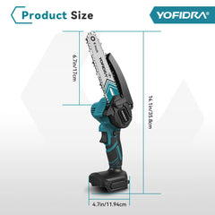 Yofidra 6 Inch Electric Chainsaw