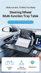 Car Steering Wheel Tray