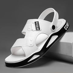 Men's Slippers Summer New Sandals EVA Light Adult Thick-soled Beach Shoes Non-slip Open-toe Sandals for Outdoor