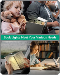 USB Rechargeable Amber Book Light