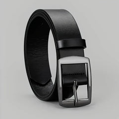New Luxury Belt for Men PU Leather Belt Metal Pin Buckle High Quality Famous Brand Designer Waist Strap Belt for Jeans Plus Size