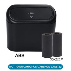 Car Trash Can with Lid