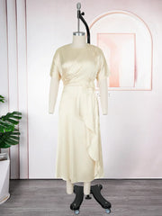 Fashion Flower African Dresses for Women Plus Size Africa Clothes Dashiki Ankara Outfits Gown Elegant Muslim Wedding Dress