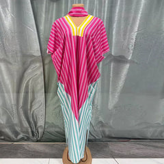 2026 African Dresses for Women Traditional Africa Clothing Dashiki Ankara Outfits Gown Abayas Robe Muslim Kaftan Maxi Long Dress