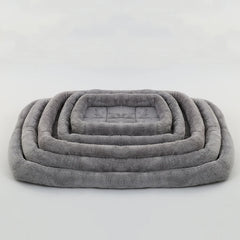 Pet Dog Bed Soft Plush Square Kennel Cat Large Medium Small Dogs Bed Cushion Pet Accessories Cat Dog Sleep Pad House