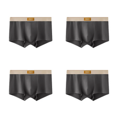 4 pcs Men Underwear Cotton BoxerShorts Hombre Panties Man Breathable Underpants Sexy Sports Comfort Male Boxers Large Size L-7XL