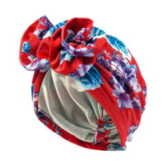 New Bohemia Printed Turbans For Women Muslim Hijab Caps Head Scarf African Headwear Turban Hat Ladies Hair Accessories SHOWLU FASHION STORE