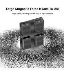Magnetic Double Sided Window Glass Cleaner Tool