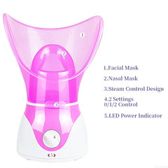 Facial Steamer Hot Cold Spray Face Moisturizing Device
