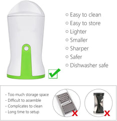 Stainless Steel Vegetable Spiralizer 3-Blade Slicer