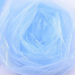 Wedding Organza Roll Sheer Crystal Tulle Fabric Wedding Arch Door Decoration Yarn Birthday Party Backdrop Baby Shower Supplies