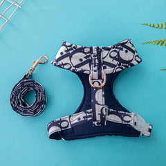 Explosions D dog chest and back suit small and medium-sized dog pet chest strap dog leash pet supplies