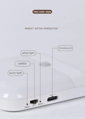 Motion Sensor Rechargeable LED Night Light USB Magnetic