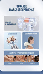 Neck Shoulder Massage Shawl Electric Deep Tissue
