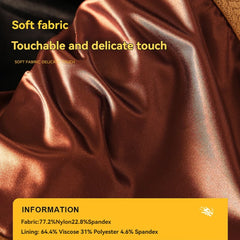 3PCS/Pack Luxury Satin-like Men's Briefs Ice Silk Hygroscopic Breathable Mesh Crotch Panties Soft High Elastic Man Underwear