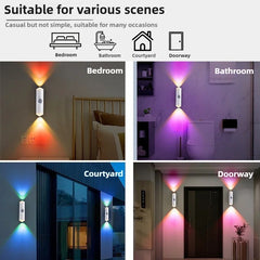 Rechargeable Motion Sensor LED Cabinet Light Magnetic USB Under Counter Closet Night Light