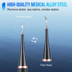 Electric Dental Scaler Oral Irrigator USB Rechargeable Teeth Cleaner