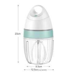 USB Electric Egg Beater Handheld Rechargeable Mixer Mini Whisk Cream Cake Batter Kitchen Tool