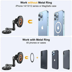 Magnetic Car Wireless Charger Phone Holder 15W