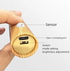 Magnetic Motion Sensor LED Night Light USB Rechargeable