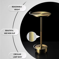Touch Control LED Table Lamp Rechargeable Dimmable USB