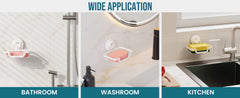 Wall Mounted Soap Holder with Drain