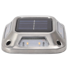 8 LED Solar Ground Light Waterproof IP65 Warm Garden Lamp