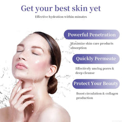 Facial Steamer Hot Cold Spray Face Moisturizing Device