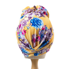 New Bohemia Printed Turbans For Women Muslim Hijab Caps Head Scarf African Headwear Turban Hat Ladies Hair Accessories SHOWLU FASHION STORE