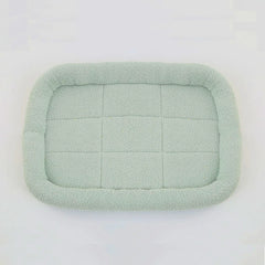 Pet Dog Bed Soft Plush Square Kennel Cat Large Medium Small Dogs Bed Cushion Pet Accessories Cat Dog Sleep Pad House