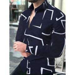 New Hawaiian Piano Luxury Designer Shirts For Men Single Breasted Tops Casual 3D Print Long Sleeve Gentleman Clothing floral