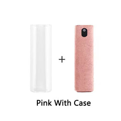 2In1 Mobile Phone Screen Cleaner Spray Bottle Set Computer PC Microfiber Cloth Wipe for iPhone iPad Macbook Screen Cleaning Tool