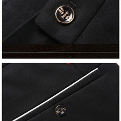 Men's Travel Dress Pants Stretch, No Iron Required Business Trousers, British Classic Slim Fit Lightweight Office Work Pants