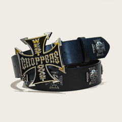 Punk Men's Belt Bohemian Style Fashion Personalized Belt For Men and Women Gothic Rock Y2K Belts For Jeans Dresses & Casual Wear