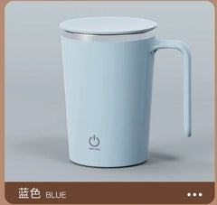 1pcs Automatic Self Stirring Magnetic Mug Stainless Steel Temperature Difference Coffee Mixing Cup Blender Mixer Thermal Cup