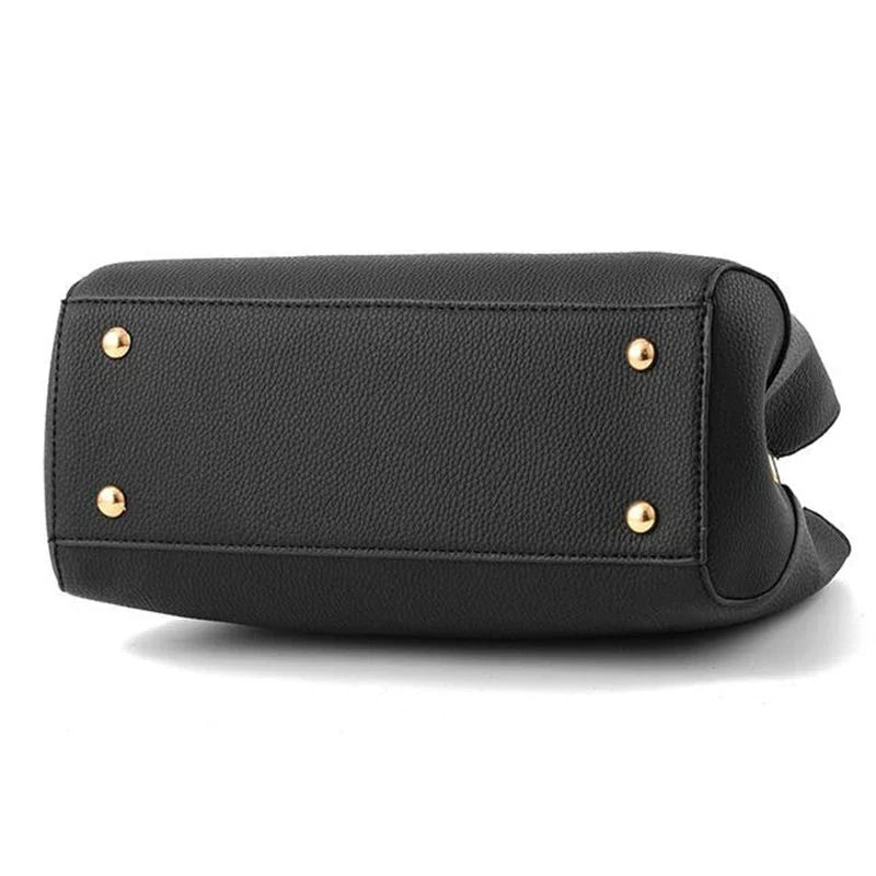 Yogodlns Elegant Women Messenger Bags with flower pendant Office Ladies Totes Pure Handbag for female Crossbody Shoulder Bags SHOWLU FASHION STORE