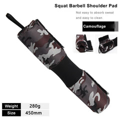 Barbell Shoulder Pads Thickened Non-slip Gym Fitness Weightlifting Squat Dumbbel Neck Support Protection Pad Strength Workout