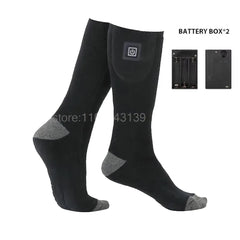 Electric Heated Socks Rechargeable Warm Winter Socks