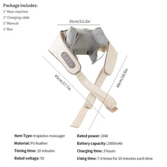 Neck Shoulder Massage Shawl Electric Deep Tissue