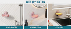 Wall Mounted Soap Holder with Drain