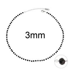 Stainless Steel Necklaces For Women Simple Pearl Necklace Choker Necklace Handmade Strand Bead Chain Necklace Fashion Jewelry