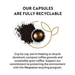 Nespresso Capsules Vertuo Double Espresso Medium Roast Espresso Coffee 30-Count Coffee Pods Brews 2.7oz