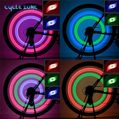 Bicycle Spoke LED Wheel Light Flashing Tire Light