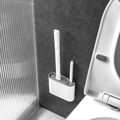 Silicone Toilet Brush with Holder