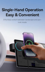 Magnetic Foldable Car Phone Holder for Dashboard
