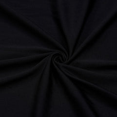 Elegant Round-Neck Button-Decorated Pleated Dress Irregular Slit Hem Commuting Dress 2025 Style for Women