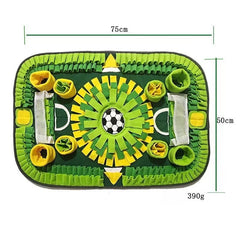 Pet Snuffle Mat for Dogs, Interactive Feed Game for Boredom, Encourages Natural Foraging Skills for Cats Dogs Bowl Travel Use