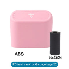 Car Trash Can with Lid