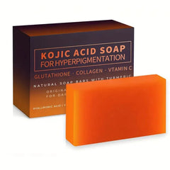 Handmade Kojic Acid Soap Natural Mild Non-irritating Brightening Skin Exfoliator Body Cleansing Moisturizing Smooth Nourish Soap