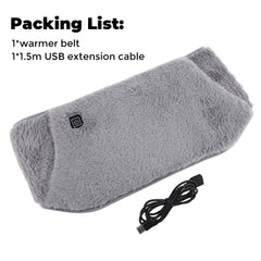 USB Electric Heating Waist Belt Graphene Warm Pad Adjustable